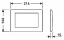 Кнопка смыва TECE Planus 9240314 белая 9240314