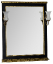 Зеркало Aquanet Валенса 80 черный краколет/золото 00180293