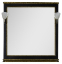Зеркало Aquanet Валенса 90 черный краколет/золото 00180043